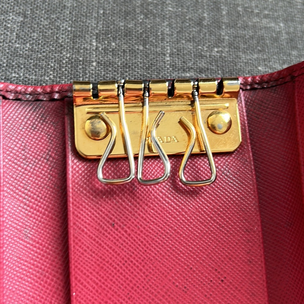 Prada Saffiano Leather Keycase - Picture 9 of 11